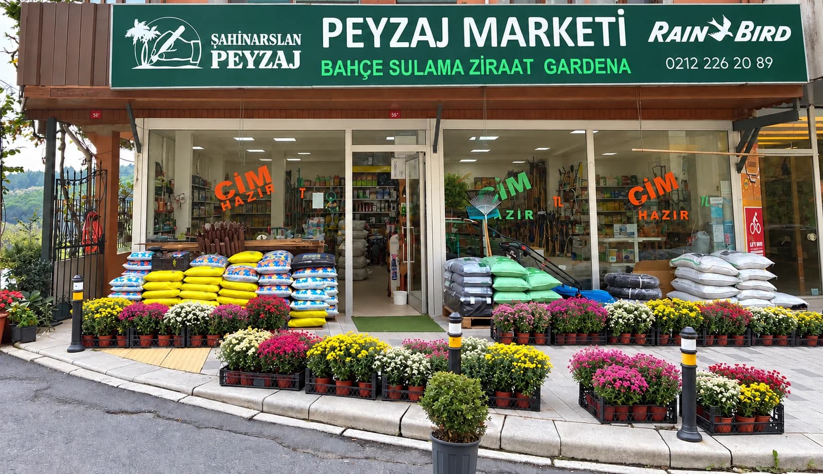 Şahinarslan Peyzaj Bahçeköy mağazası
