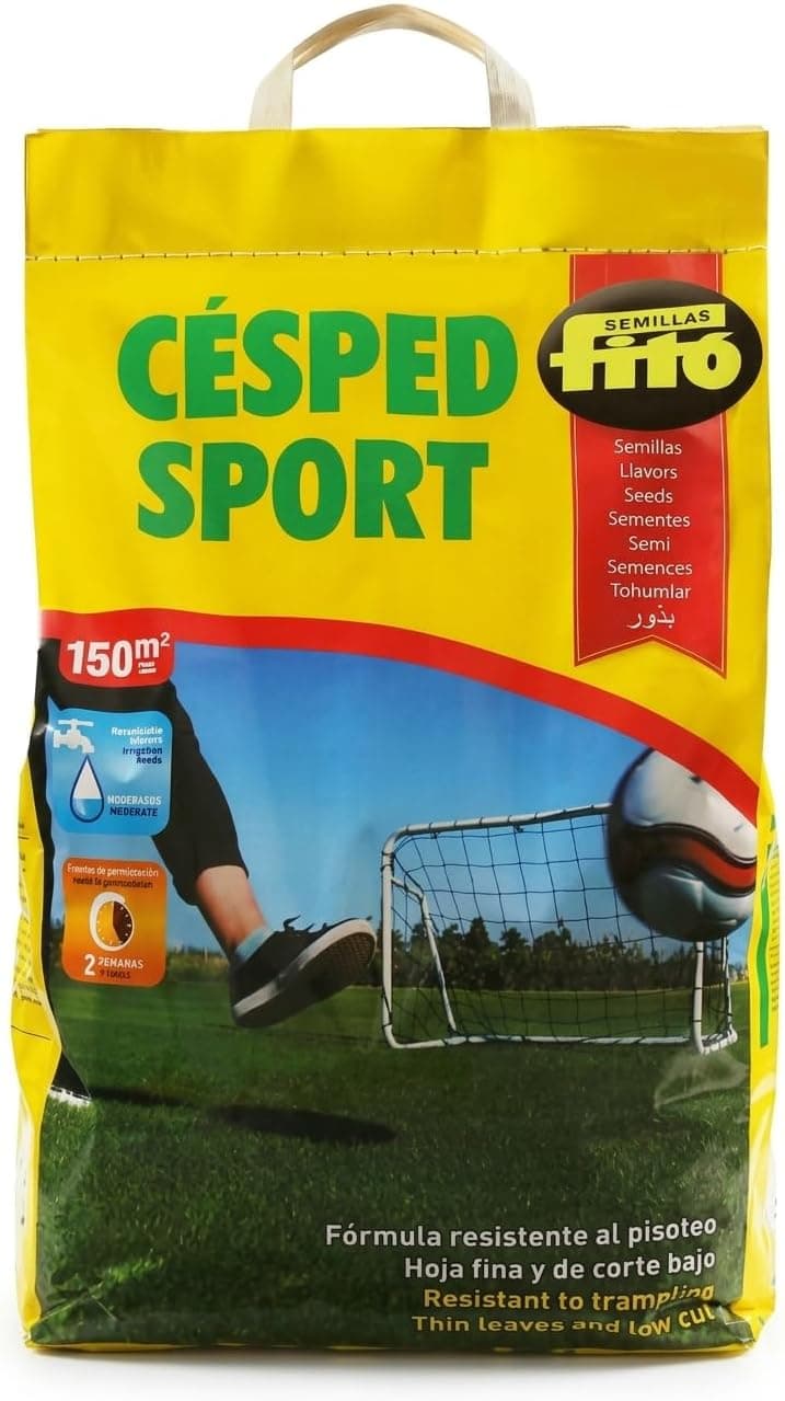 Semillas Fito Sport Karışımı 4 Mix Çim Tohumu 5 KG Parklar Bahçeler Spor Alanları İçin